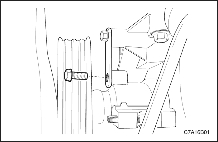 Service Manual2007 Captiva POWER STEERING PUMP