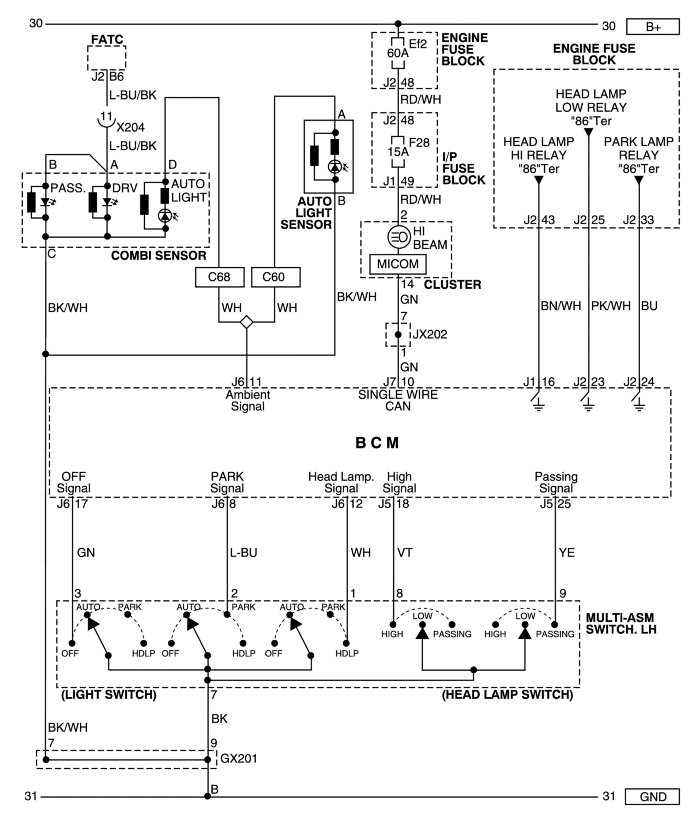 Service Manual2007 Captiva Lighting Systems